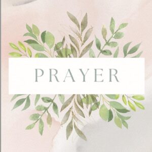 Prayer Book Template - Printable Prayer Journal - 3 A5 Pages